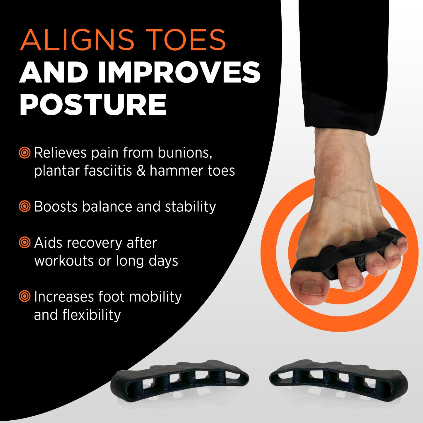 Anytime Mobility Toe Spacers